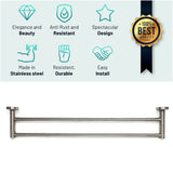 Double Towel Bar 24"