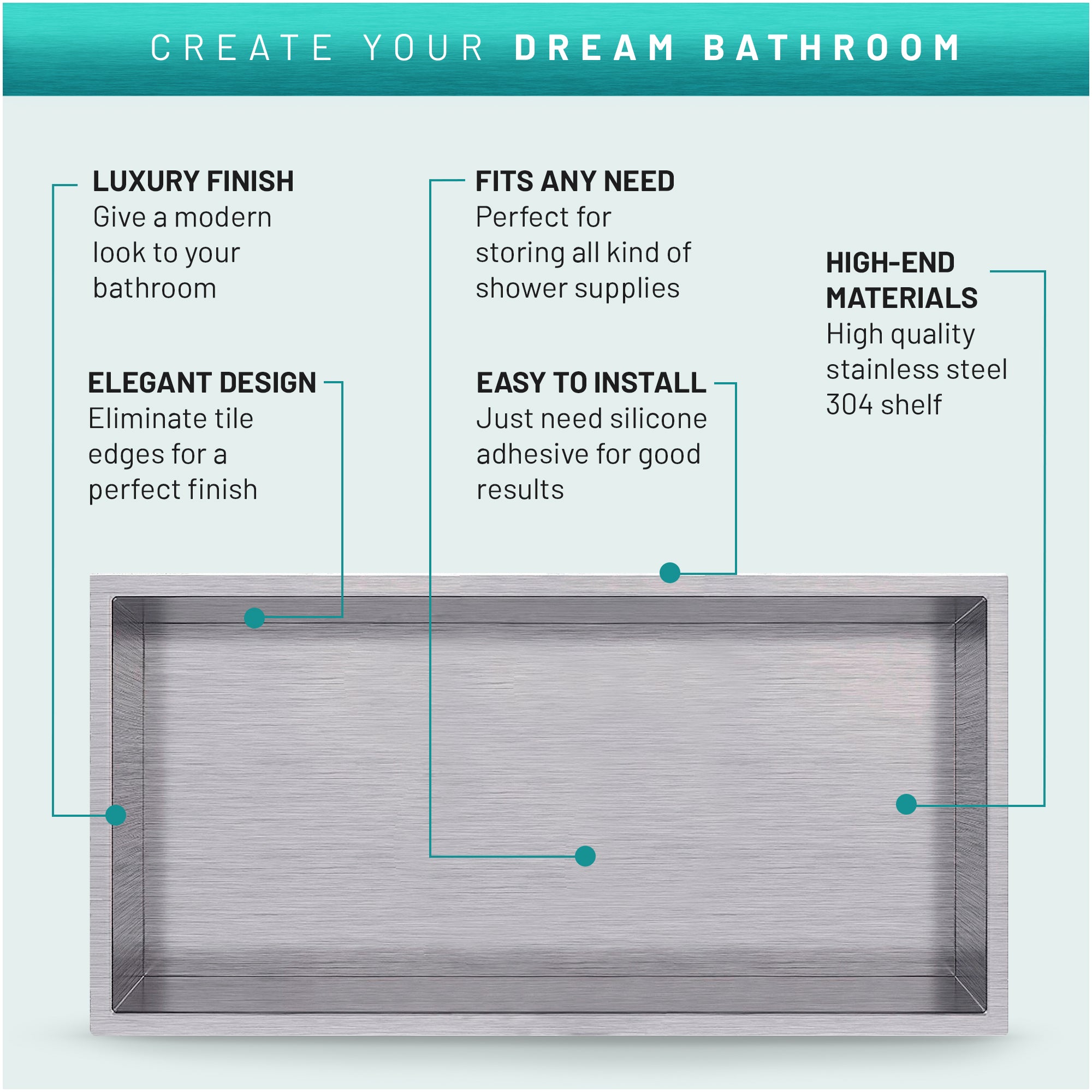 How To Build A Shower Niche